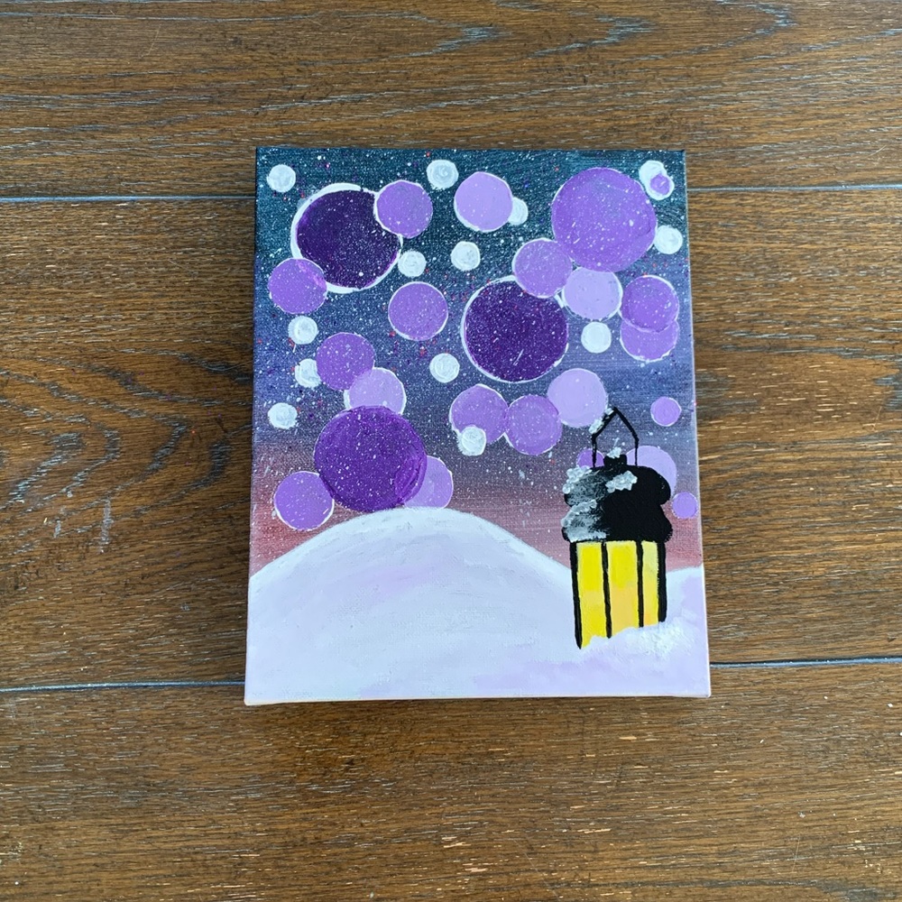 ~original painting ~ winter art ❄️ 🎨